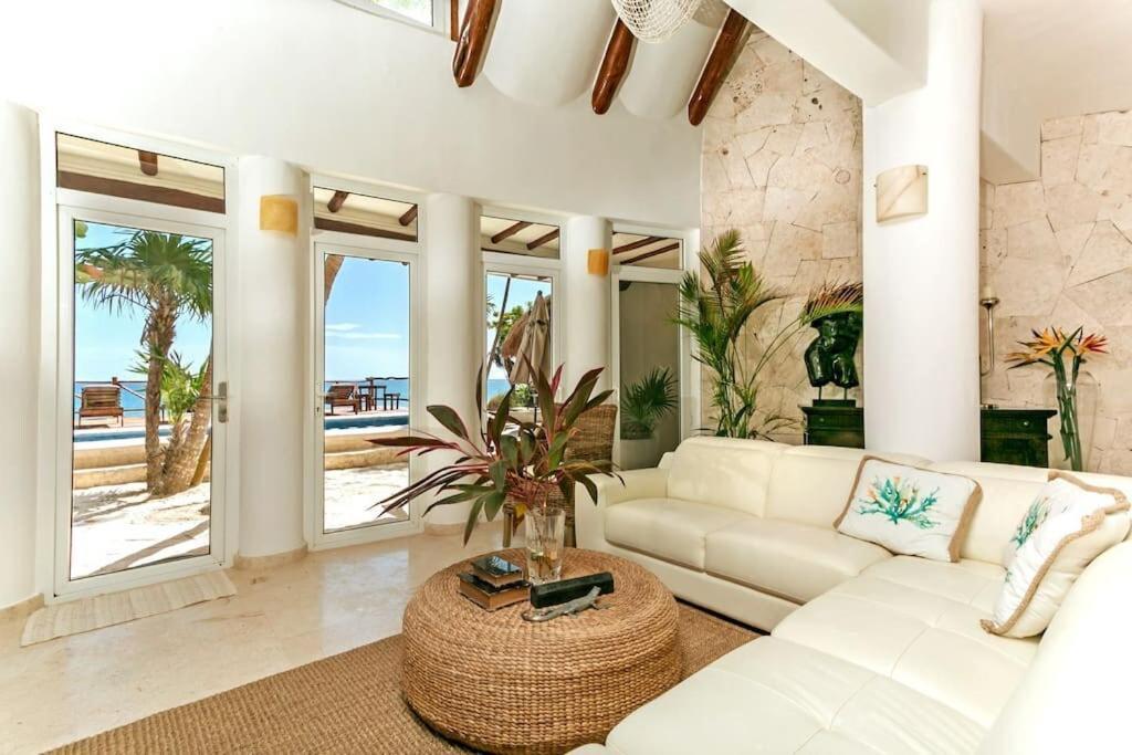 Luxury 5-Br Beachfront Home In Tulum Casa Sofia Gato Exterior foto